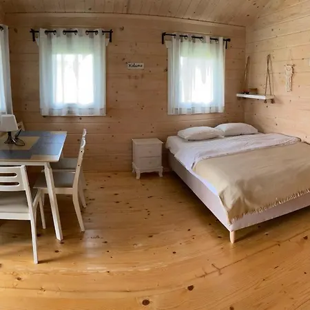 Domki Letniskowe Szenodo Na Sosnowej Debina  Exterior photo